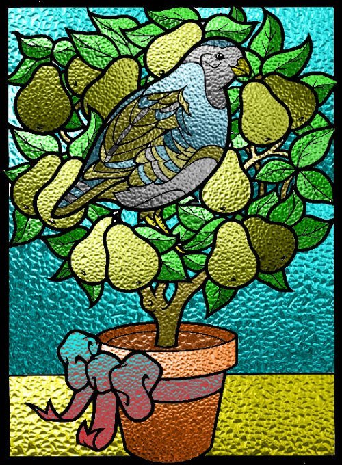 a partridge in a pear tree